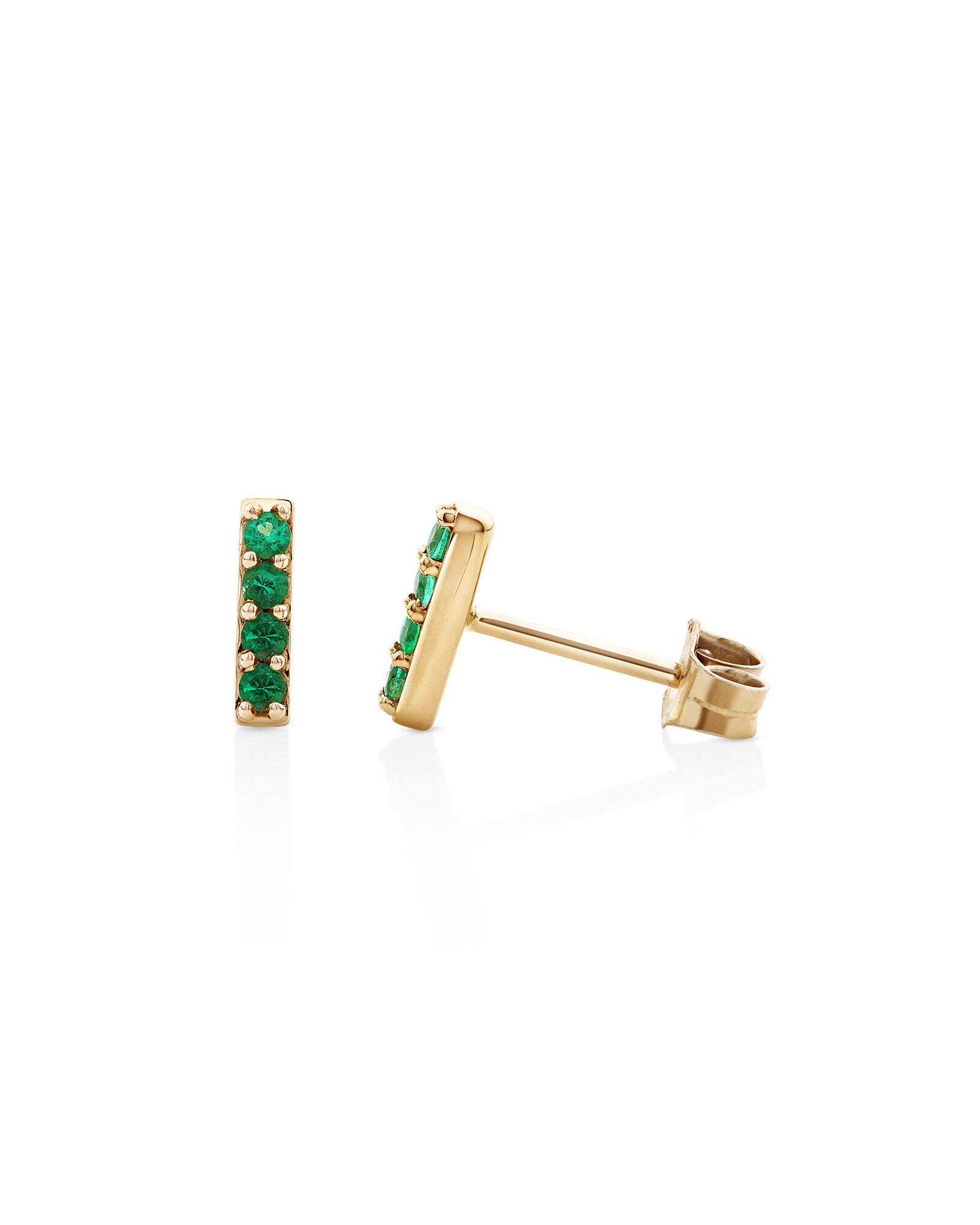 Michael hill emerald discount earrings