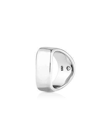 Sculpture Pointed Ring in Sterling Silver Sculpture Pointed Ring in Sterling Silver