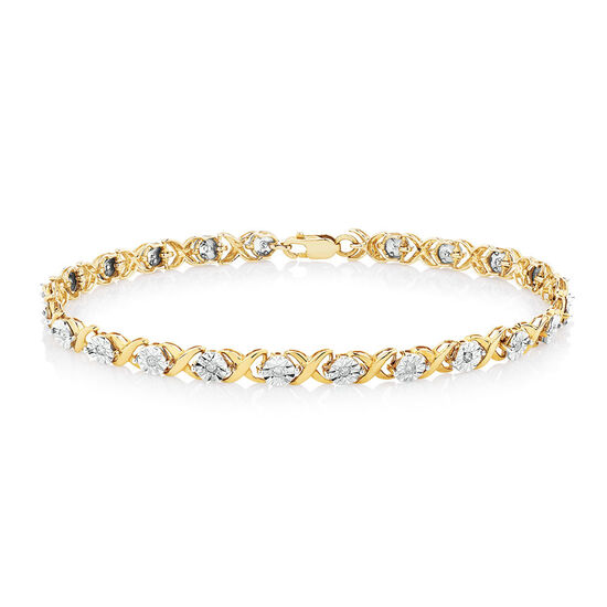 Michael hill diamond bracelet Outlet