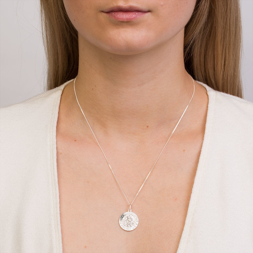 St christopher pendant australia discount