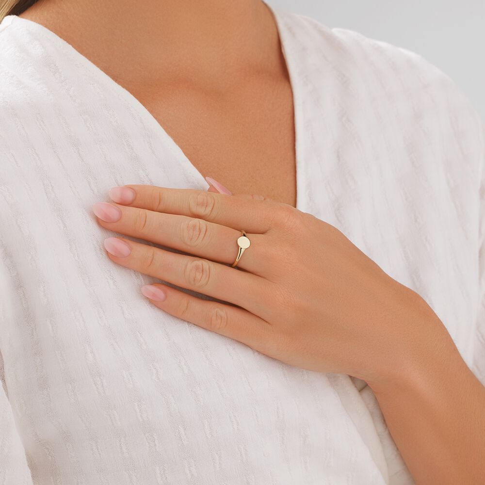 Michael hill signet rings hot sale