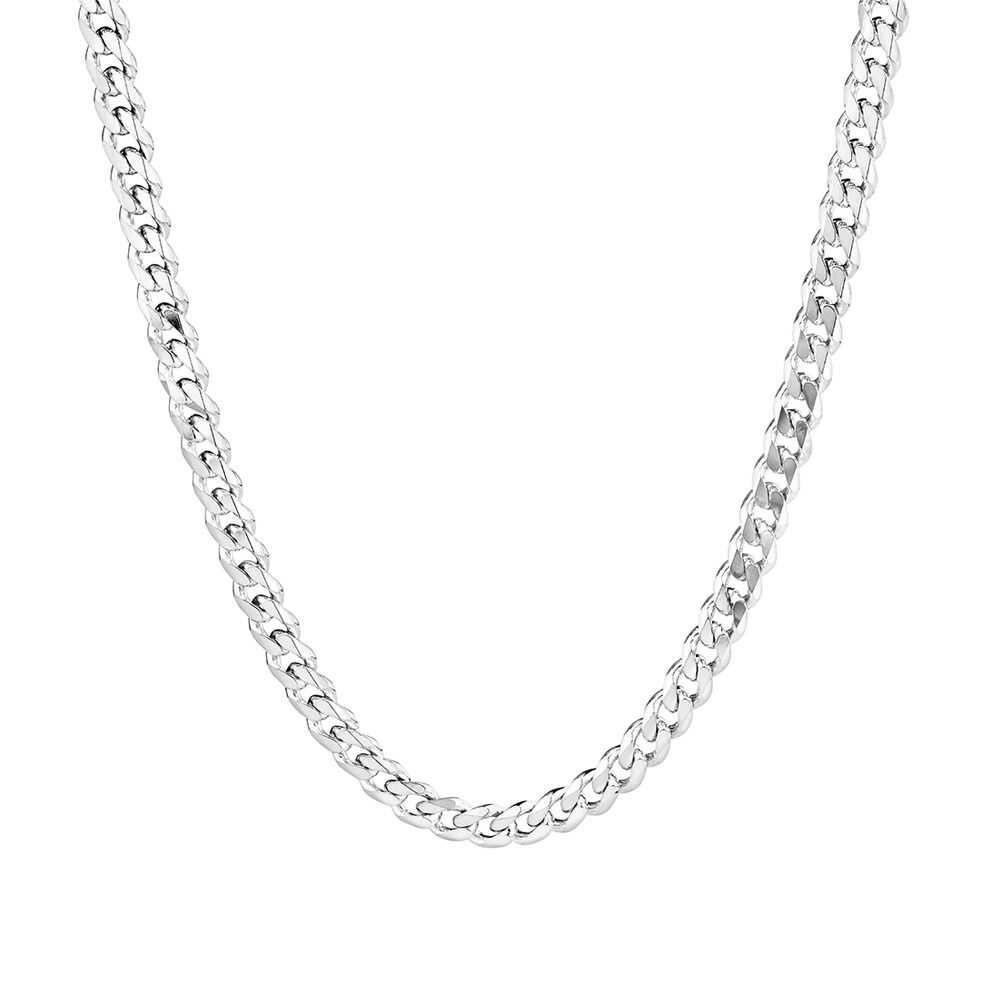 Full silver chain on sale