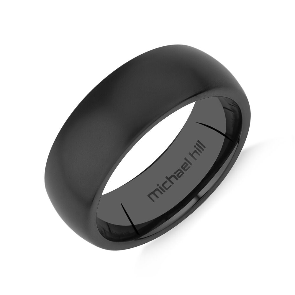 Mens black rings australia sale