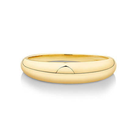 Narrow Polished Dome Ring in 10ct Yellow Gold Narrow Polished Dome Ring in 10ct Yellow Gold