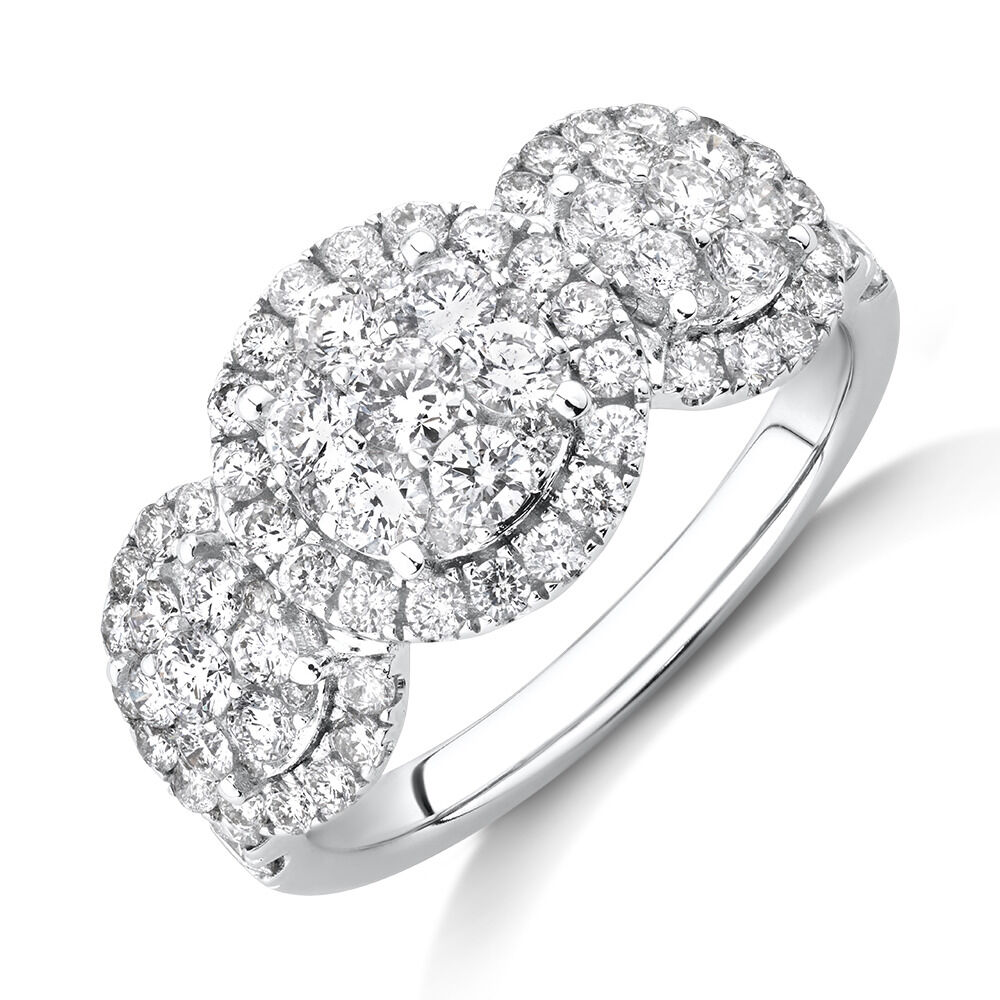 Michael hill cluster ring on sale