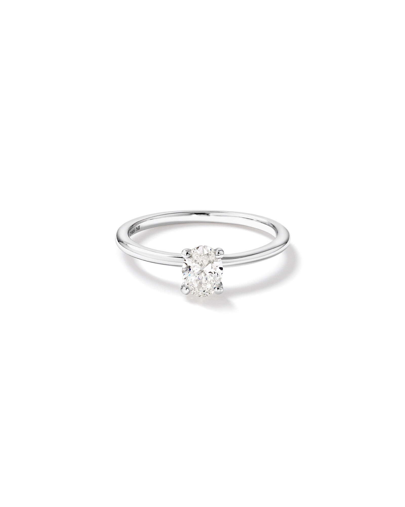 Oval solitaire shop