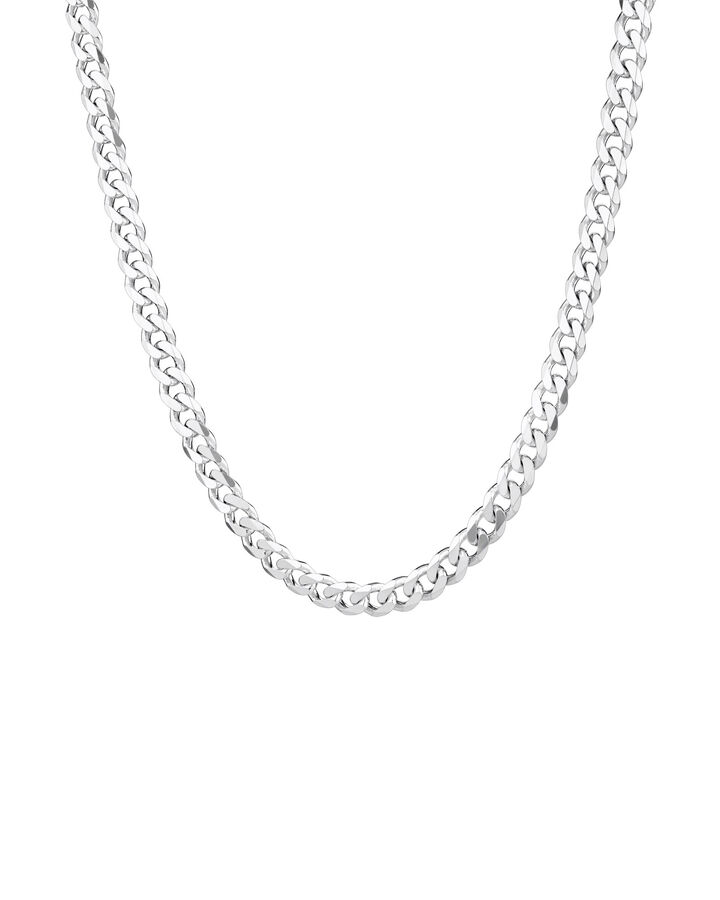 55cm (22") Curb Chain in Sterling Silver