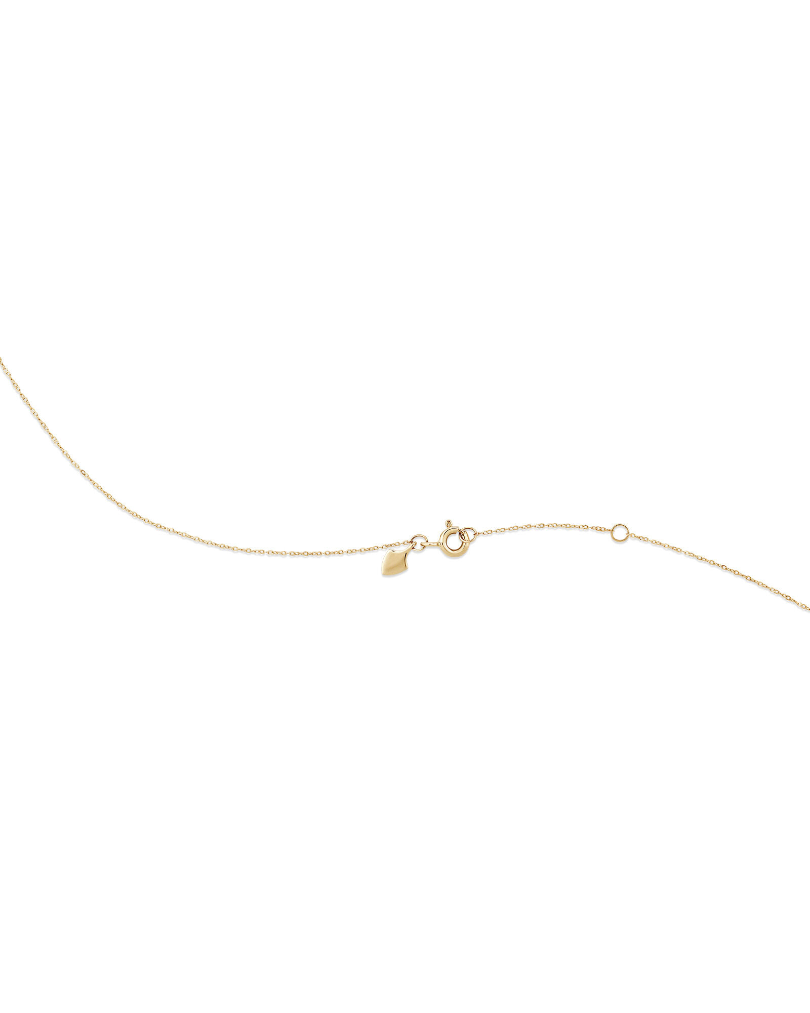Infinity Necklace with Diamonds in 10kt 