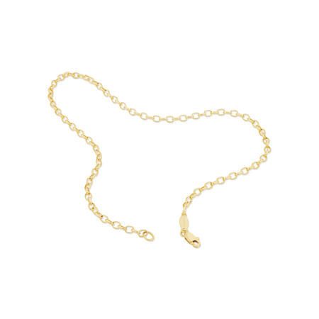 27cm (11") Belcher Anklet in 10kt Yellow Gold 27cm (11") Belcher Anklet in 10kt Yellow Gold