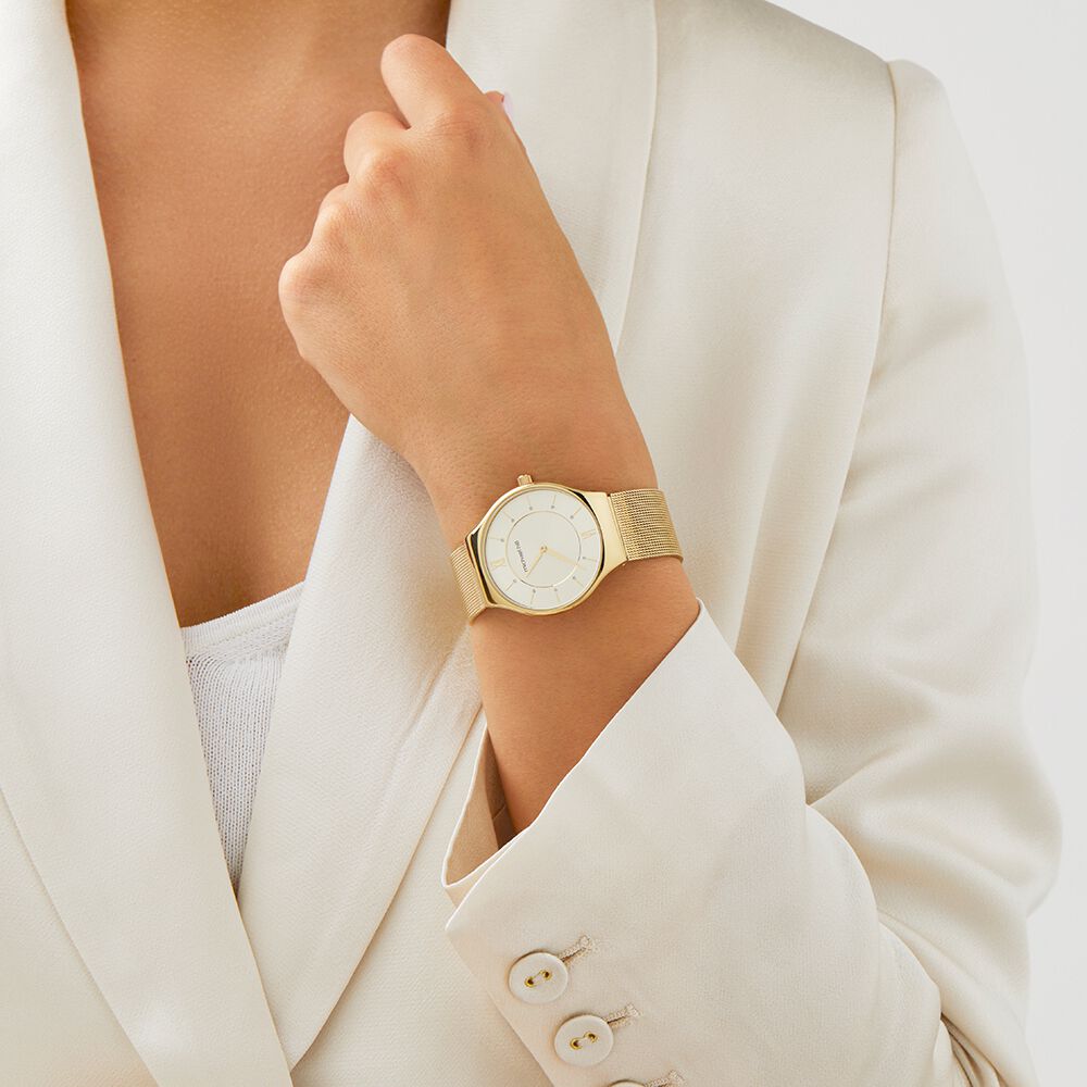 Michael hill gold on sale watch with diamonds