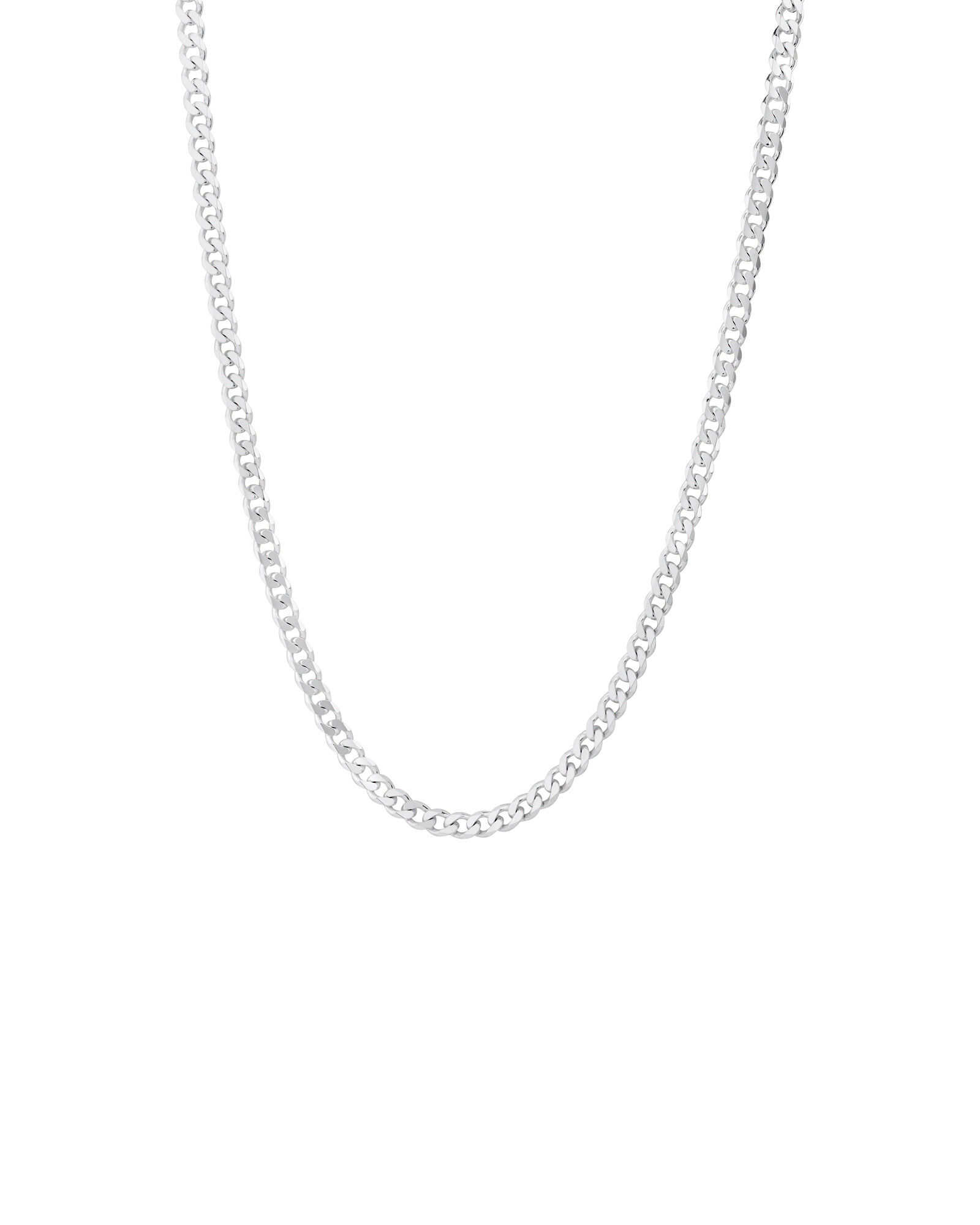 60cm (24") Curb Chain in Sterling Silver