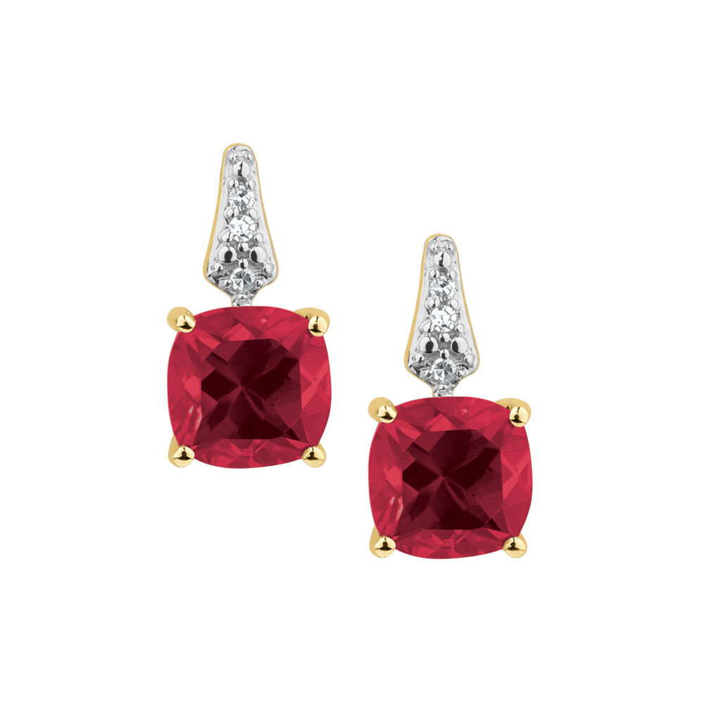 Michael hill hotsell ruby earrings