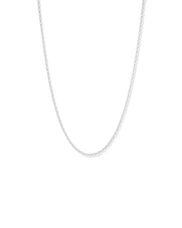 50cm (20") Belcher Chain in Sterling Silver 50cm (20") Belcher Chain in Sterling Silver