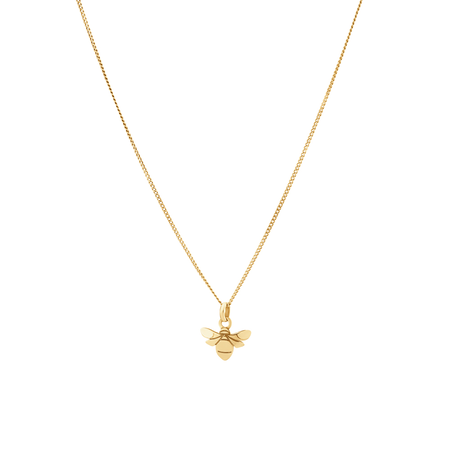 Bumble Bee Pendant In 10kt Yellow Gold