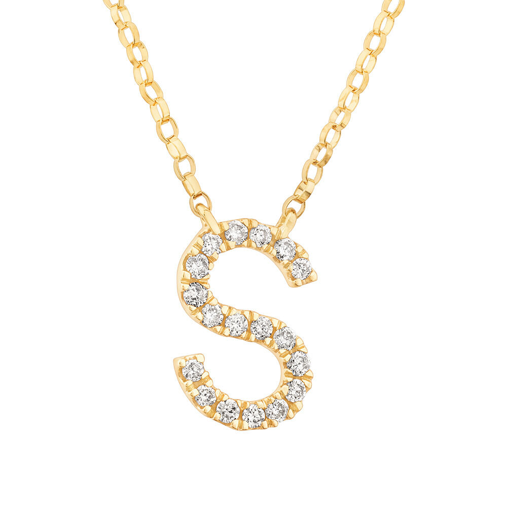 Michael hill letter necklace online