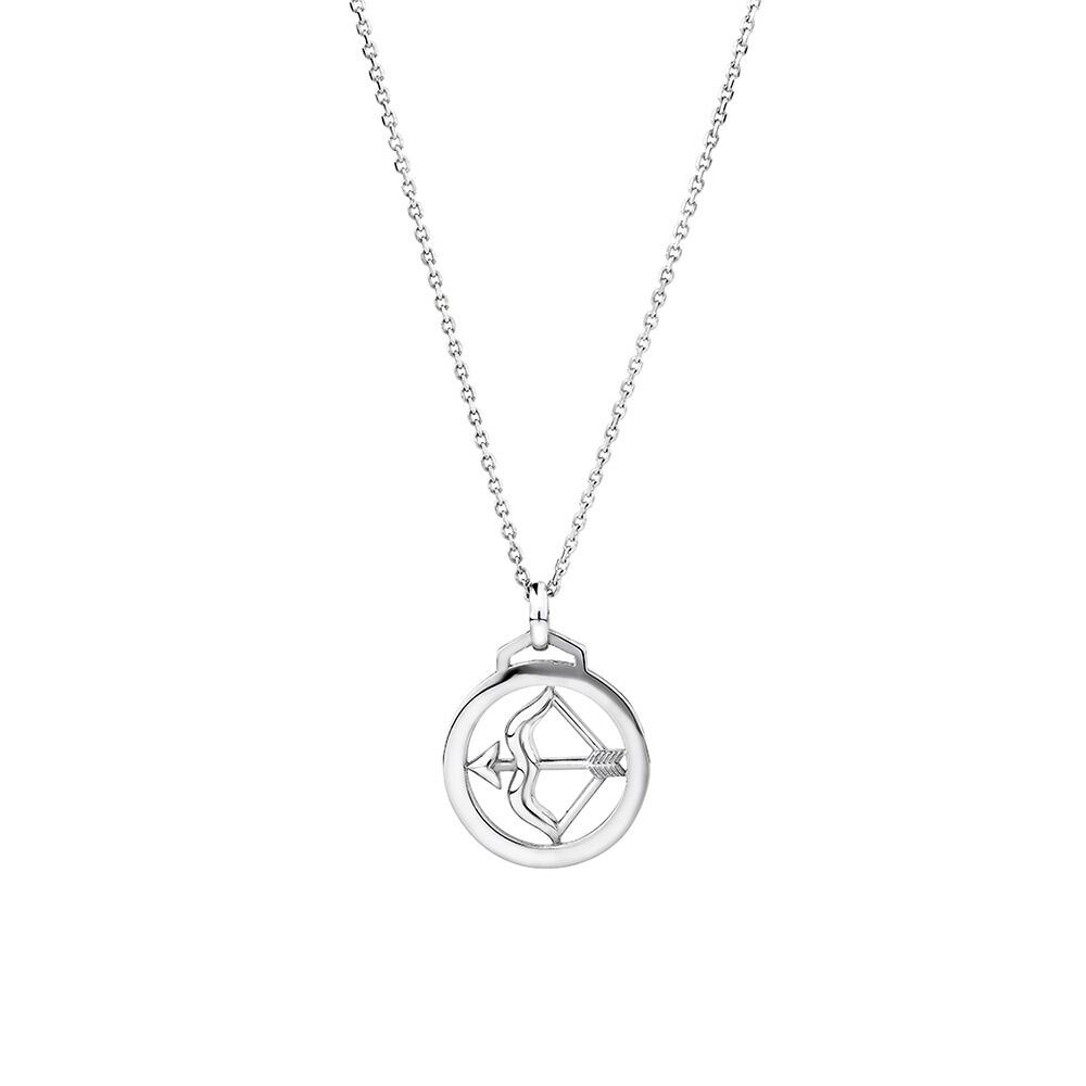 Sagittarius Zodiac Pendant in Sterling 