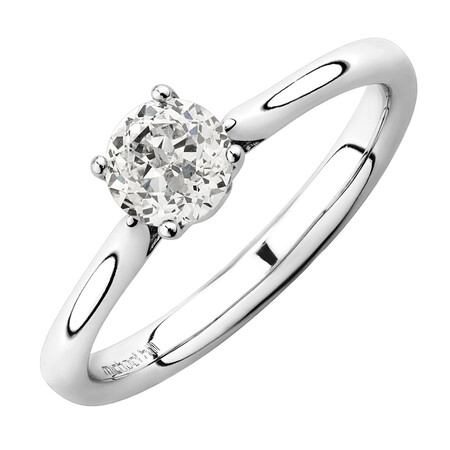 Southern Star Solitaire Engagement Ring with a 0.70 Carat TW Diamond in 14kt White Gold