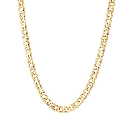 55cm (22") Solid Curb Chain in 10ct Yellow Gold 55cm (22") Solid Curb Chain in 10ct Yellow Gold