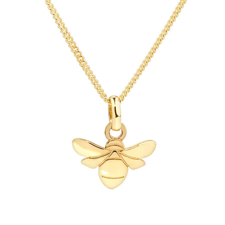 Bumble Bee Pendant In 10ct Yellow Gold Bumble Bee Pendant In 10ct Yellow Gold