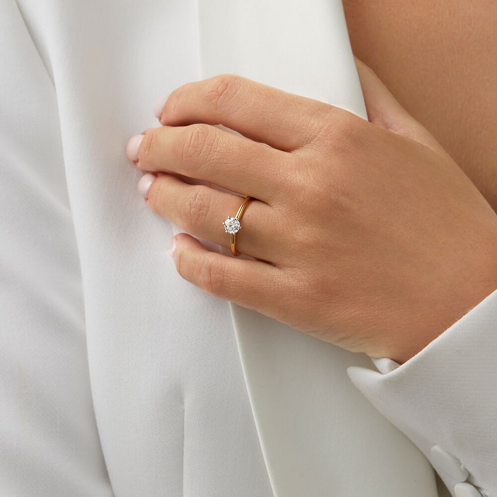 Michael hill solitaire diamond new arrivals rings