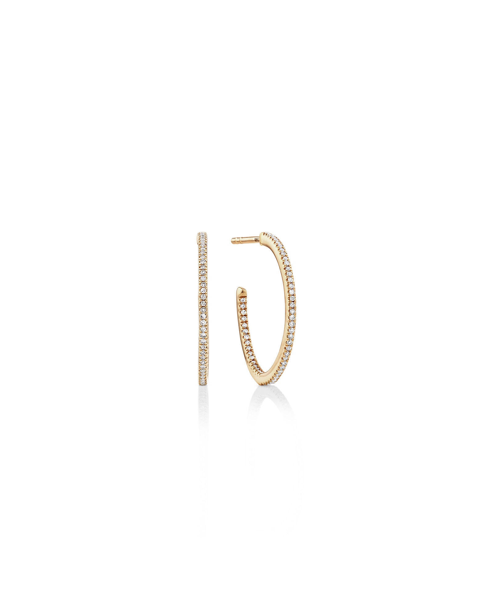 10 carat diamond hoop earrings sale