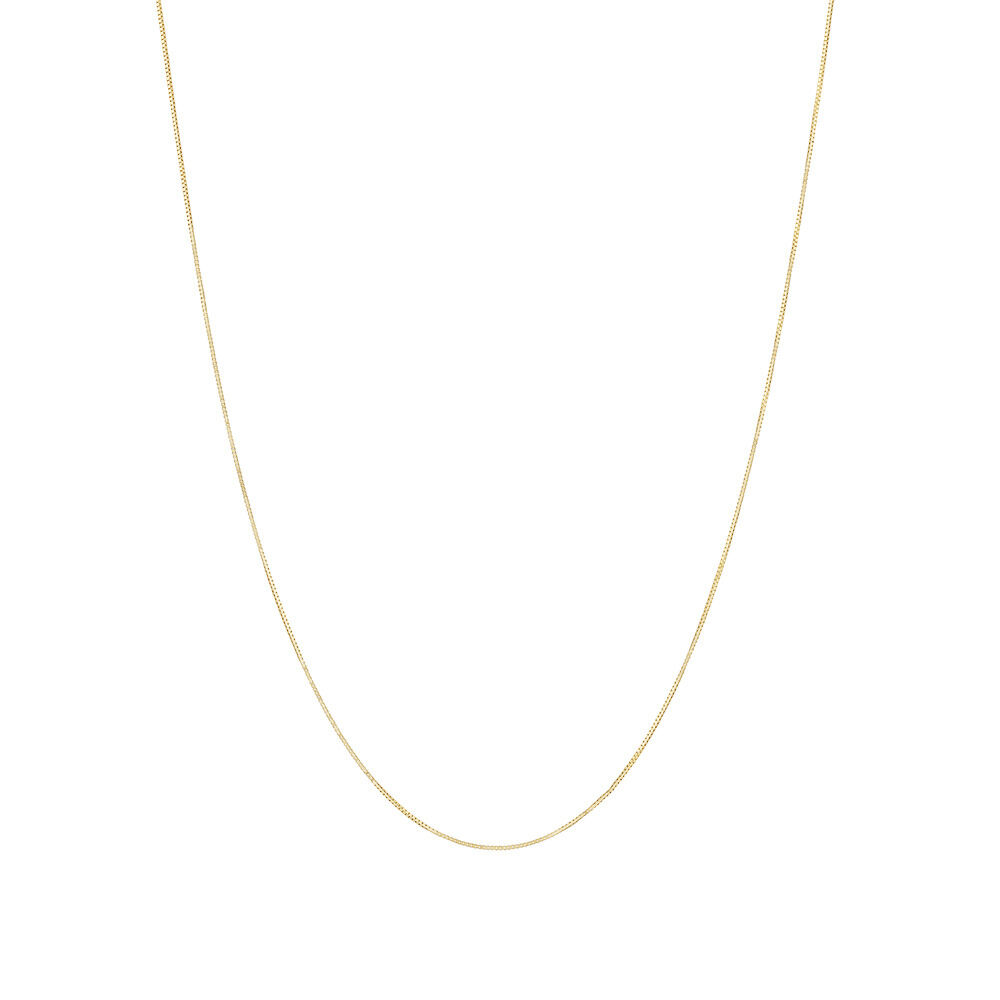 24 white shop gold box chain