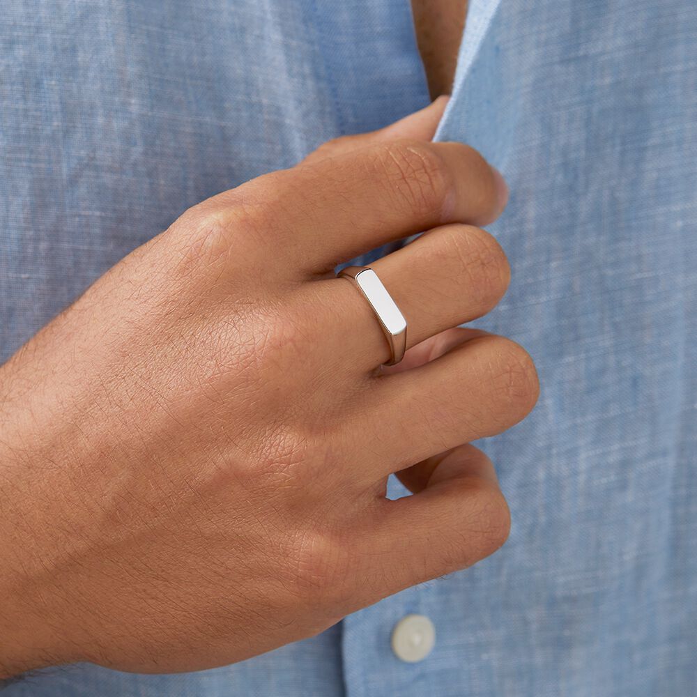 Michael hill signet deals ring
