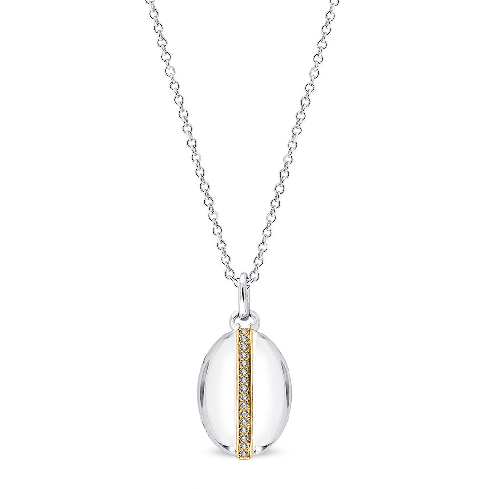 Oval Locket in 10ct Yellow Gold 