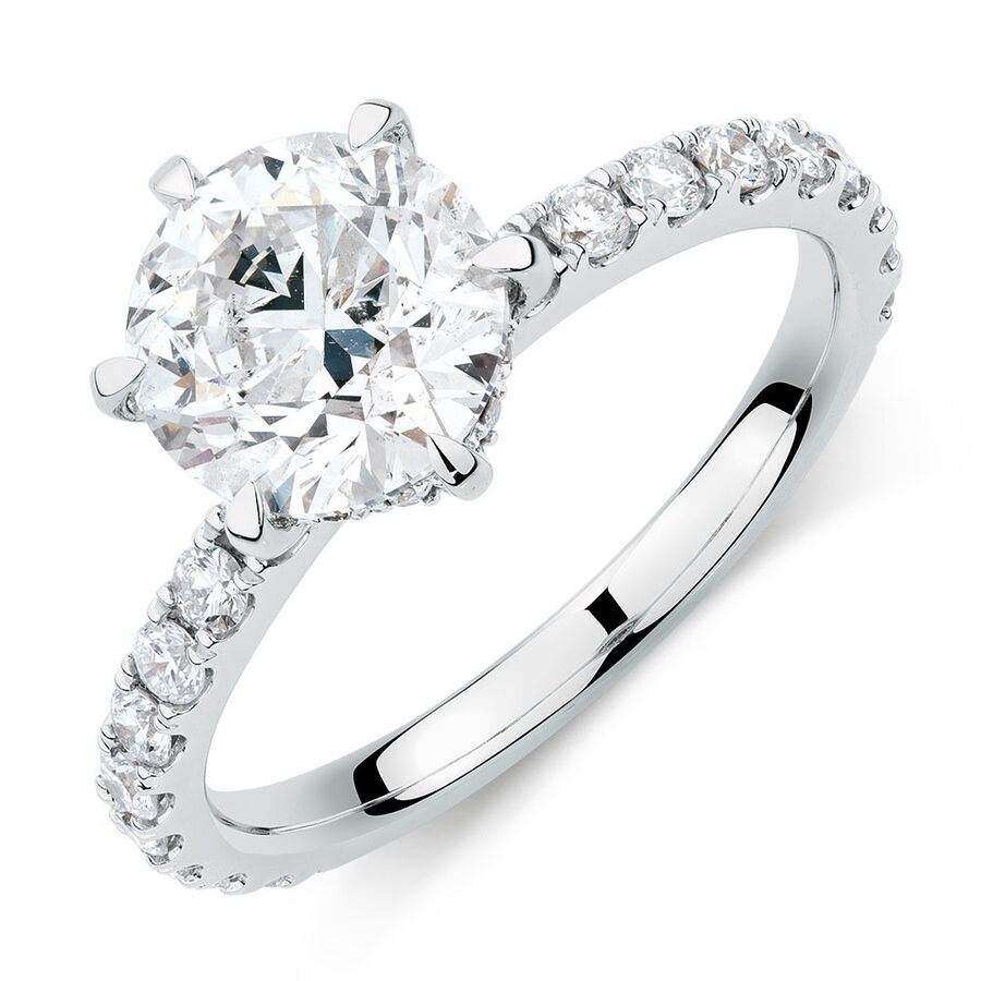 Sir Michael Hill Designer GrandAria Engagement Ring With 2.52 Carat TW