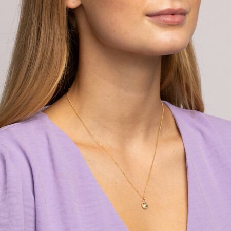 Scorpio Zodiac Pendant in 10ct Yellow Gold Scorpio Zodiac Pendant in 10ct Yellow Gold