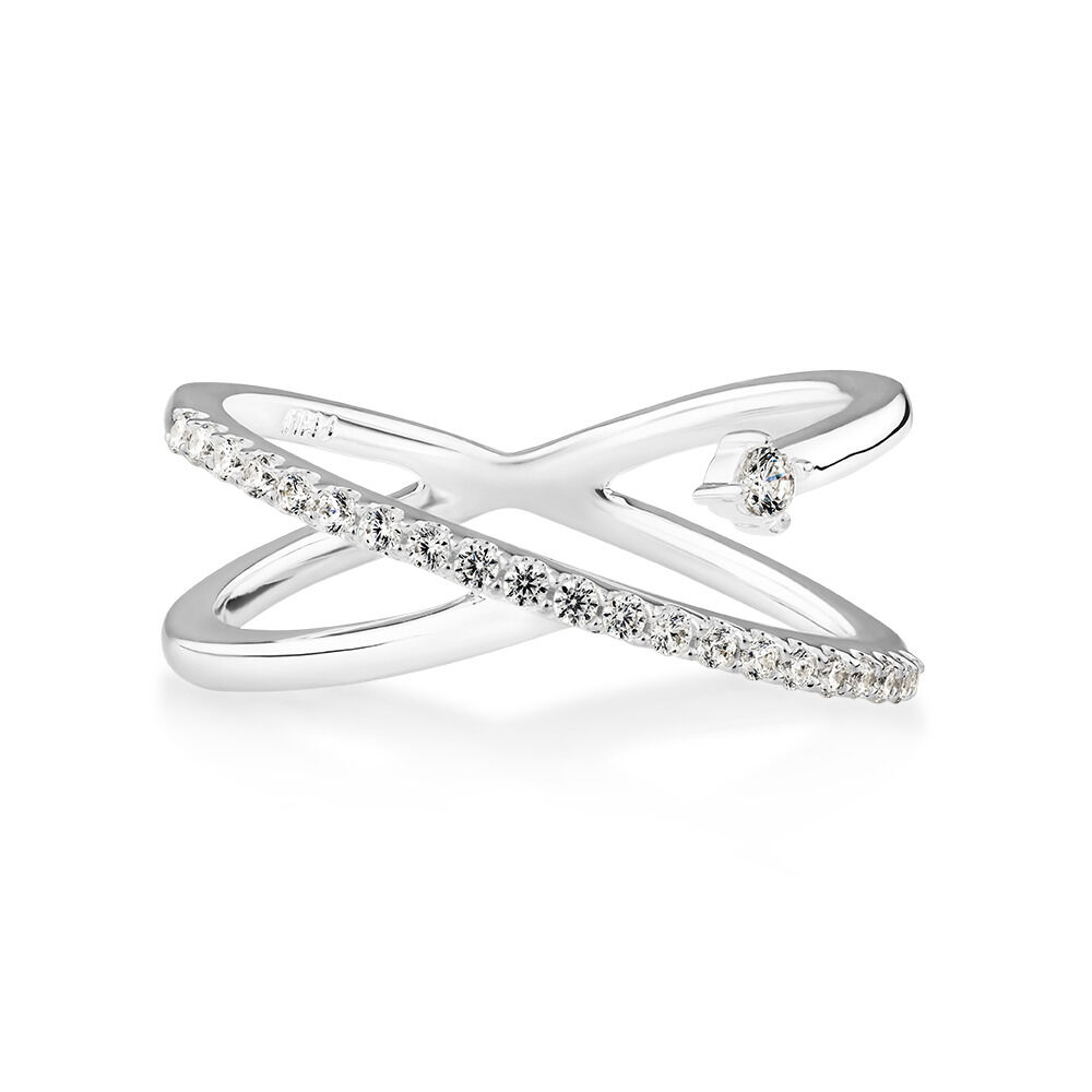 Michael hill shop crossover ring