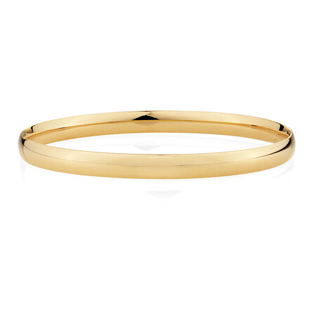 Bangle in 10Kt Yellow Gold Bangle in 10Kt Yellow Gold