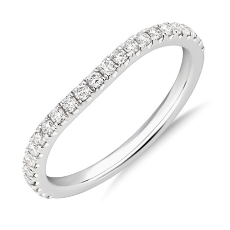 Sir Michael Hill Designer Wedding Band with 0.25 Carat TW of Diamonds in 18kt White Gold