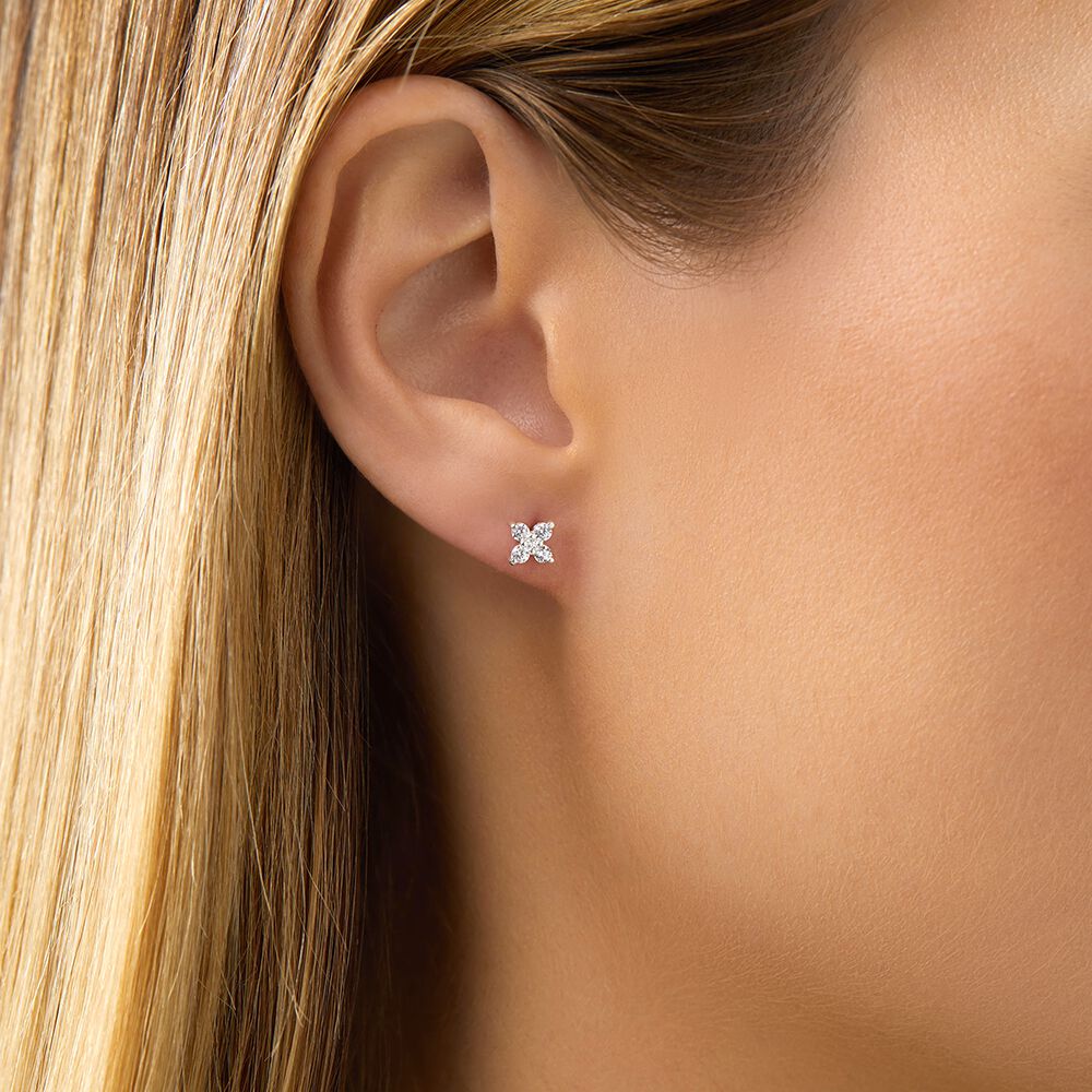 Michael hill cubic zirconia earrings hotsell