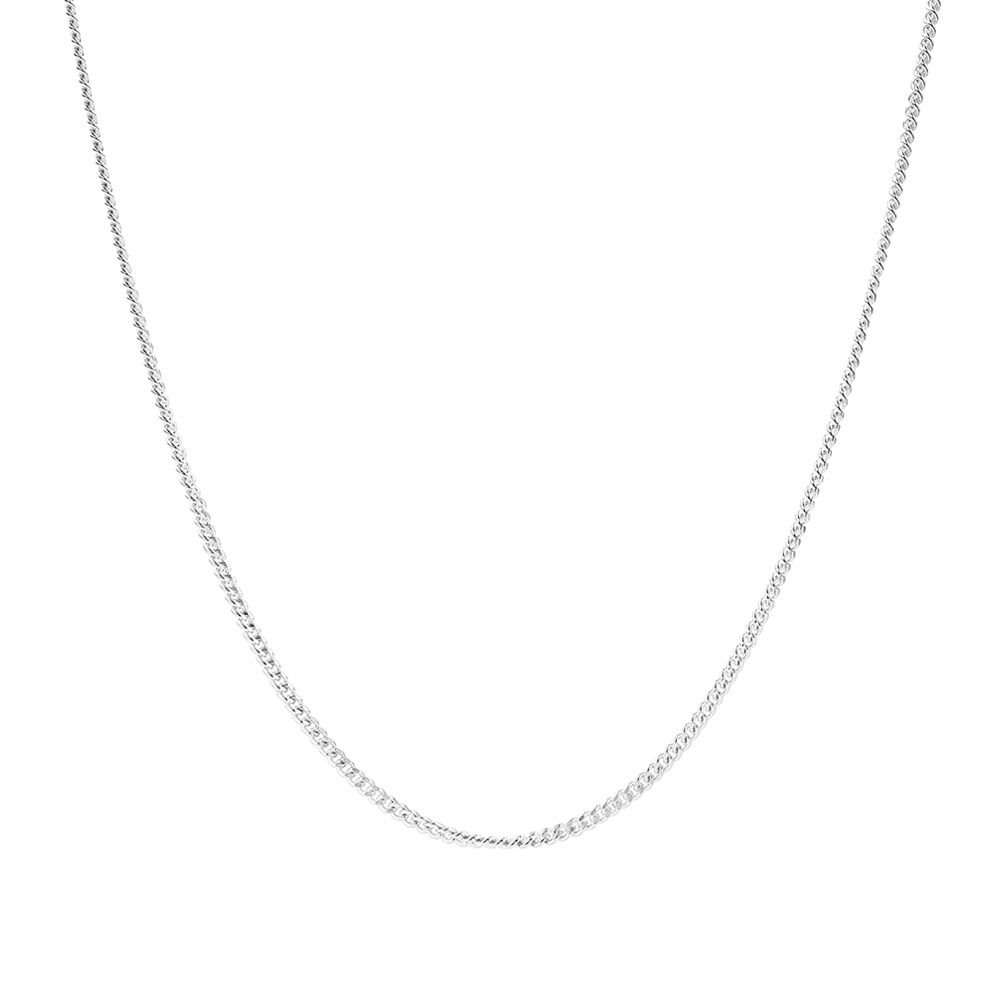Curb Chain in Sterling Silver