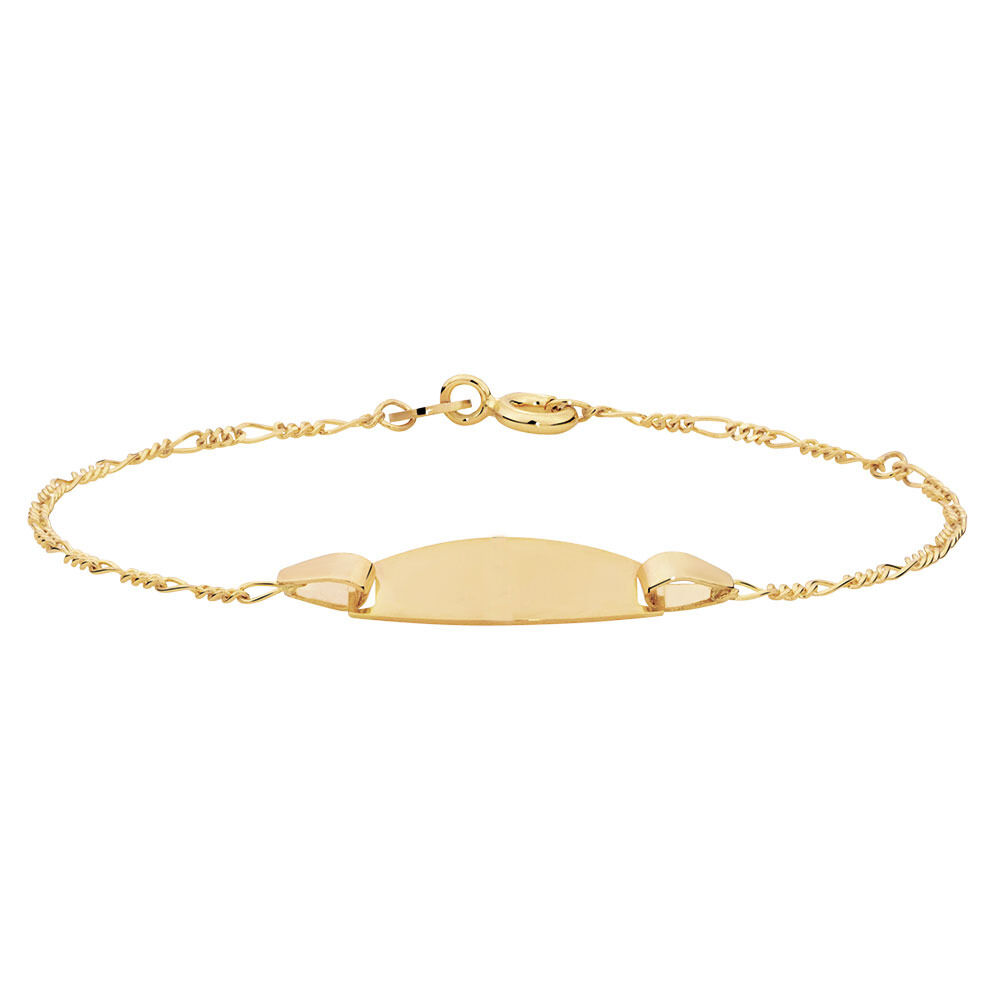 Baby Identity Bracelet in 10ct Yellow Gold