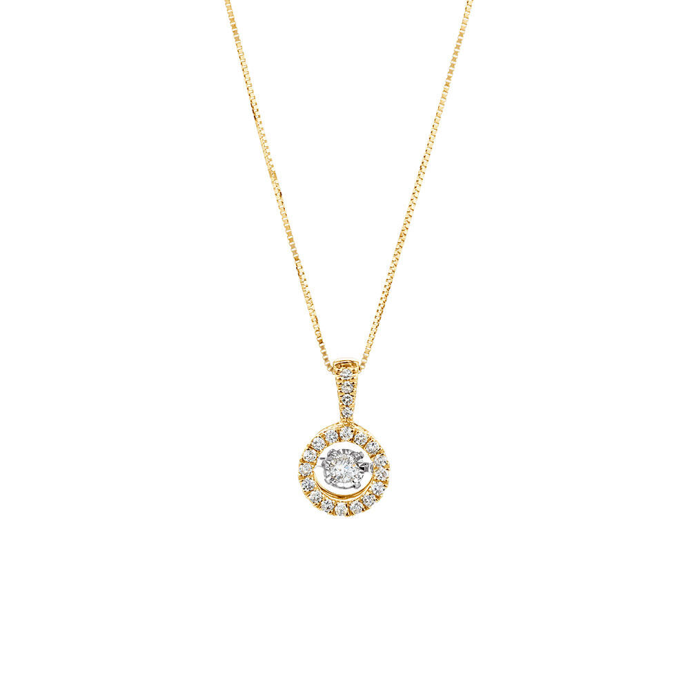 Everlight Pendant with 0.25 Carat TW of 