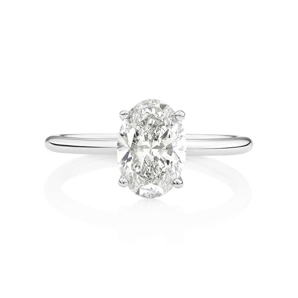 Oval engagement cheap rings canada