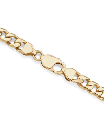 55cm (22") 7.5mm-8mm Width Solid Curb Chain in 10kt Yellow Gold 55cm (22") 7.5mm-8mm Width Solid Curb Chain in 10kt Yellow Gold