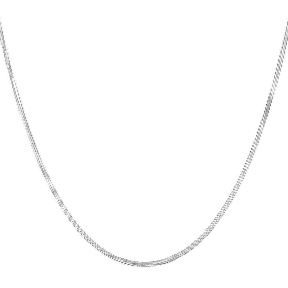 White gold snake clearance necklace