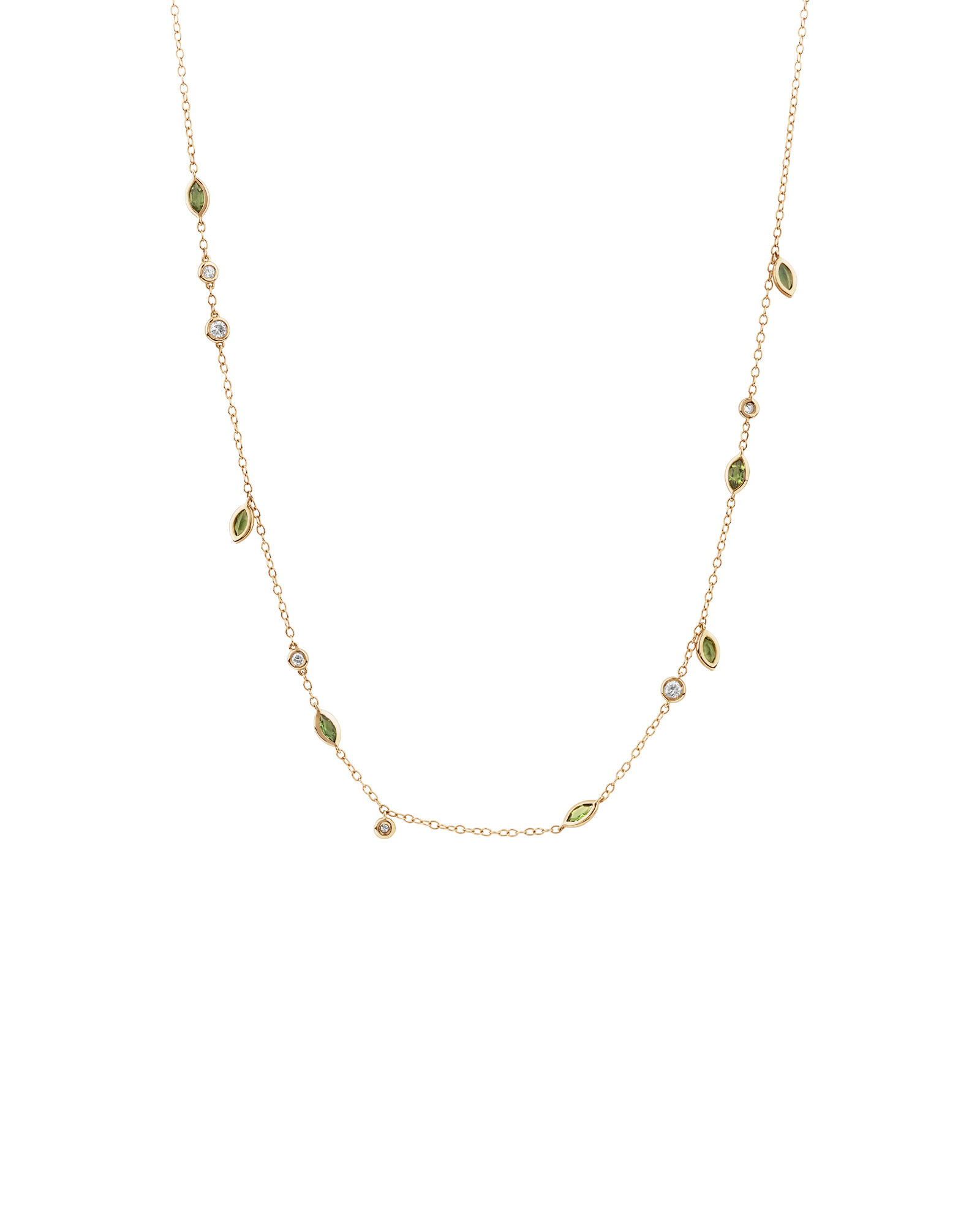 Green Tourmaline \u0026 0.14 Carat TW 