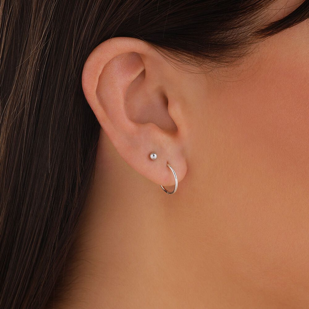12mm top sleeper earrings