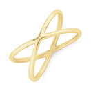 Geometric Ring in 10ct Yellow Gold