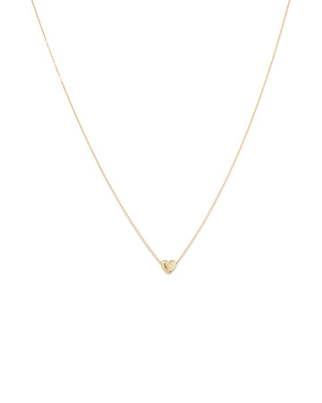 Heart Slider Necklace in 10kt Yellow Gold Heart Slider Necklace in 10kt Yellow Gold