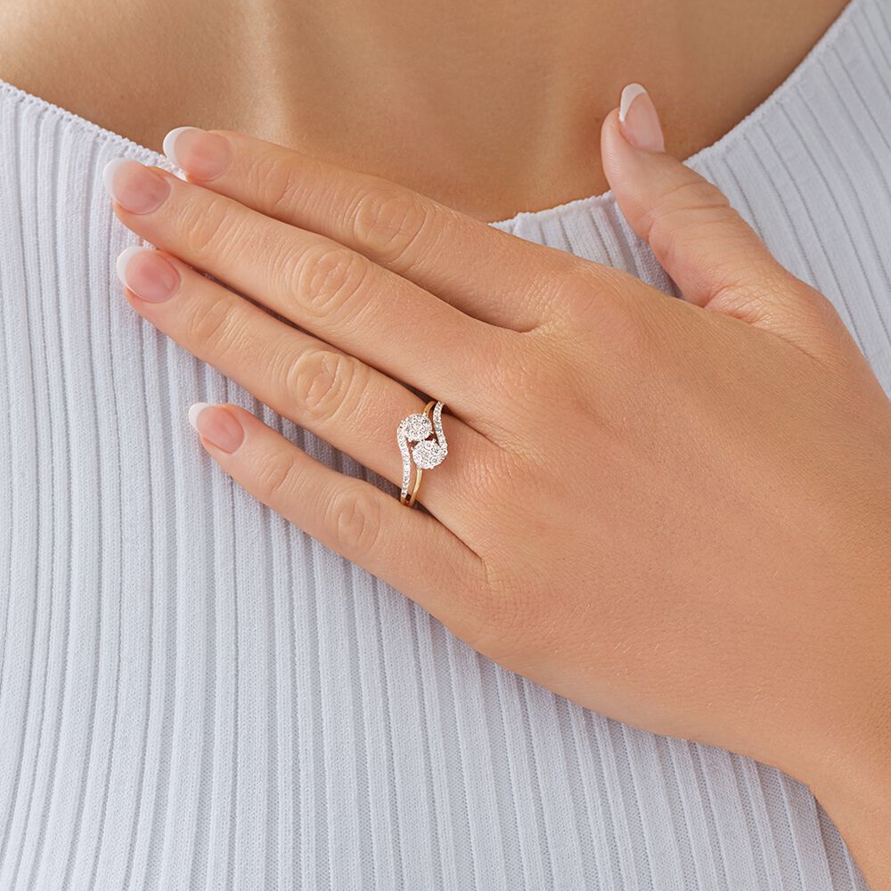 Michael hill cluster ring cheap