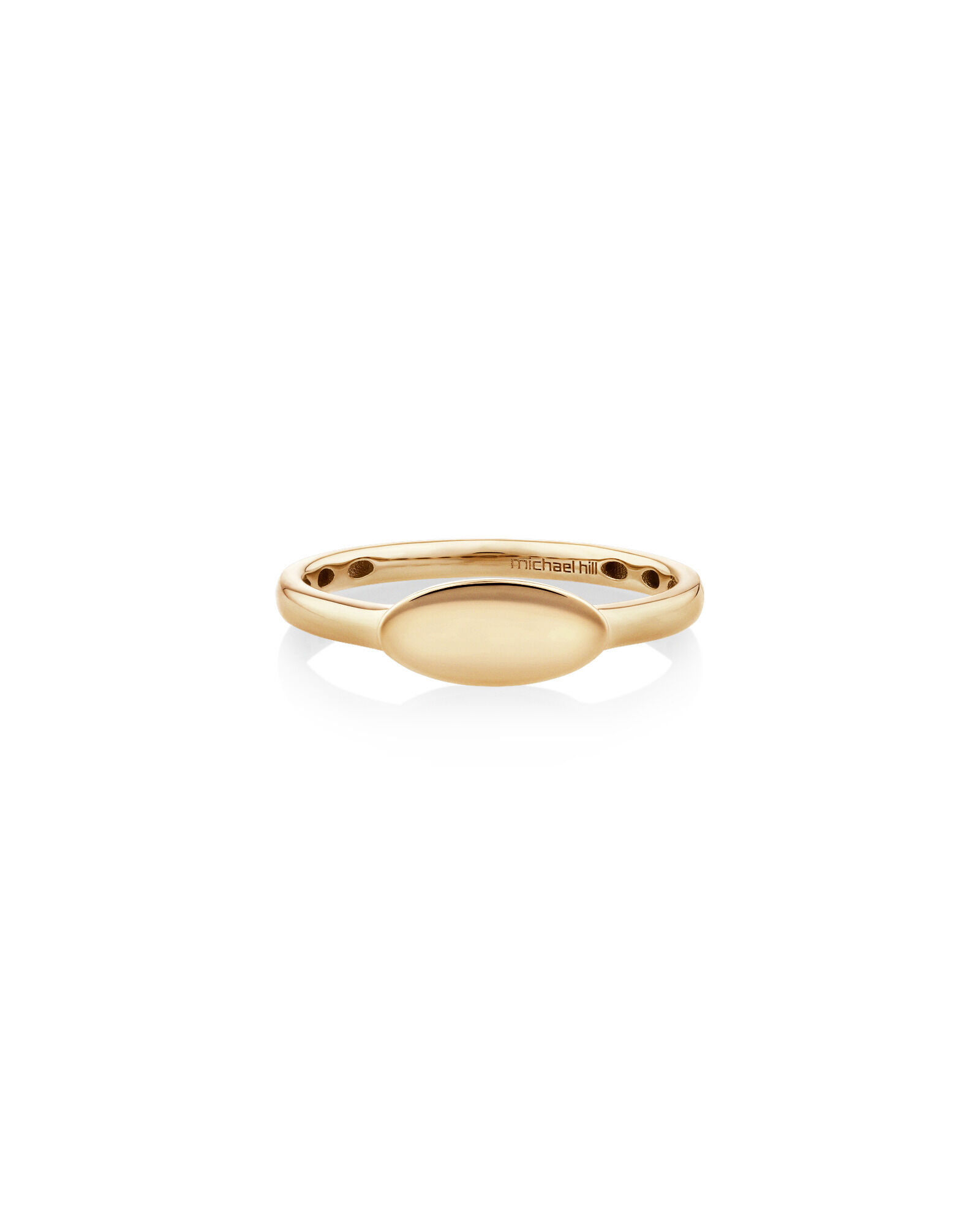 Tiffany oval discount signet ring