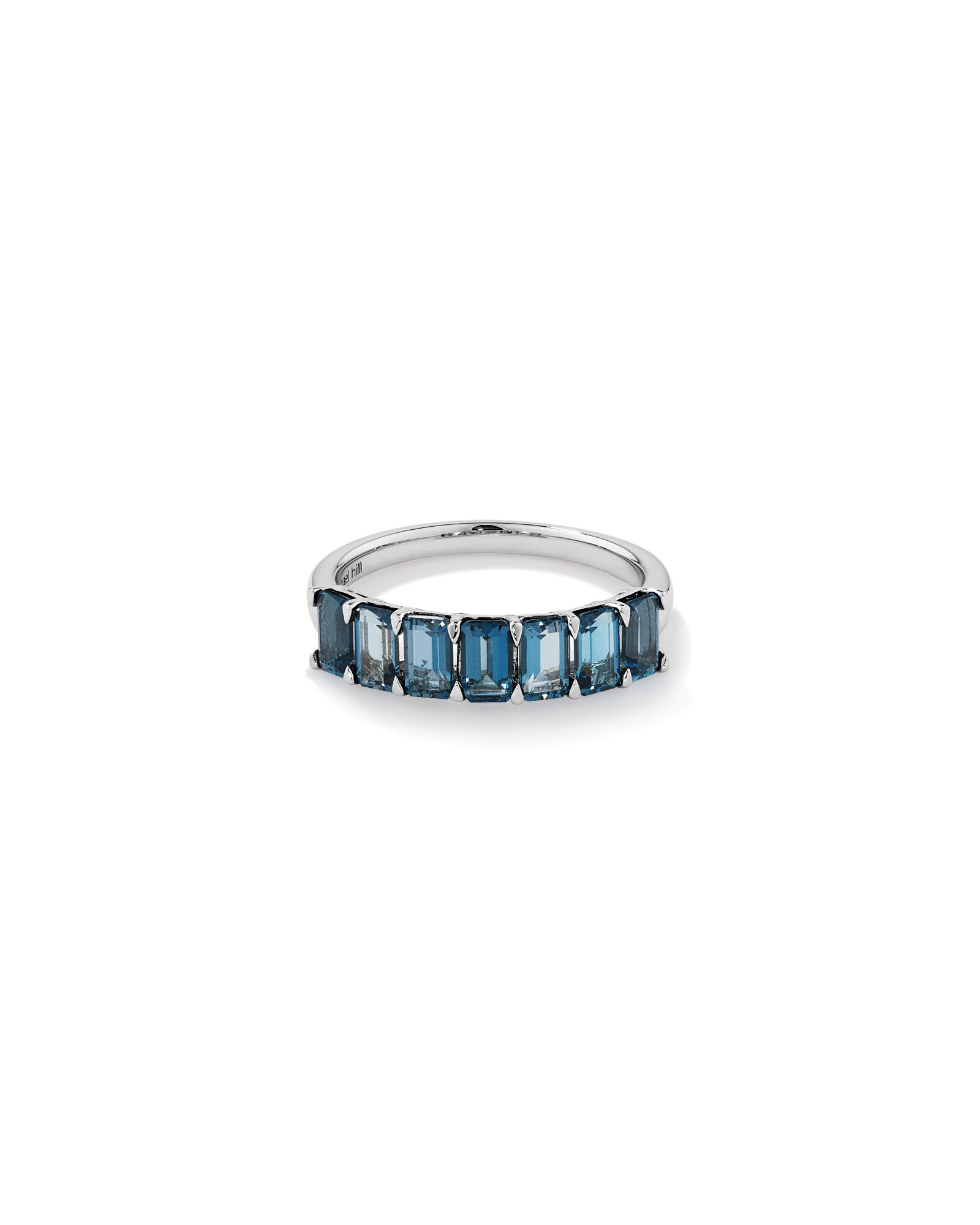 London blue shop topaz wedding band