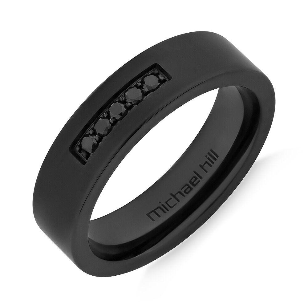 tungsten ring michael hill