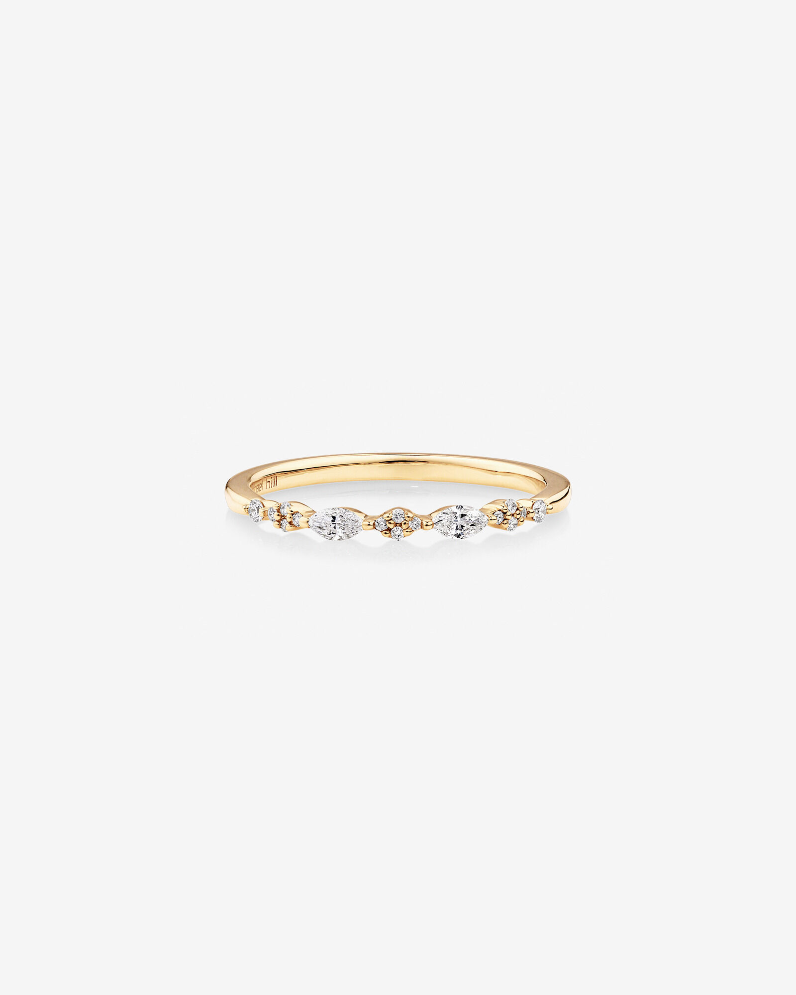 Bridal Ring with 0.15 Carat TW Diamonds in 14kt Yellow Gold