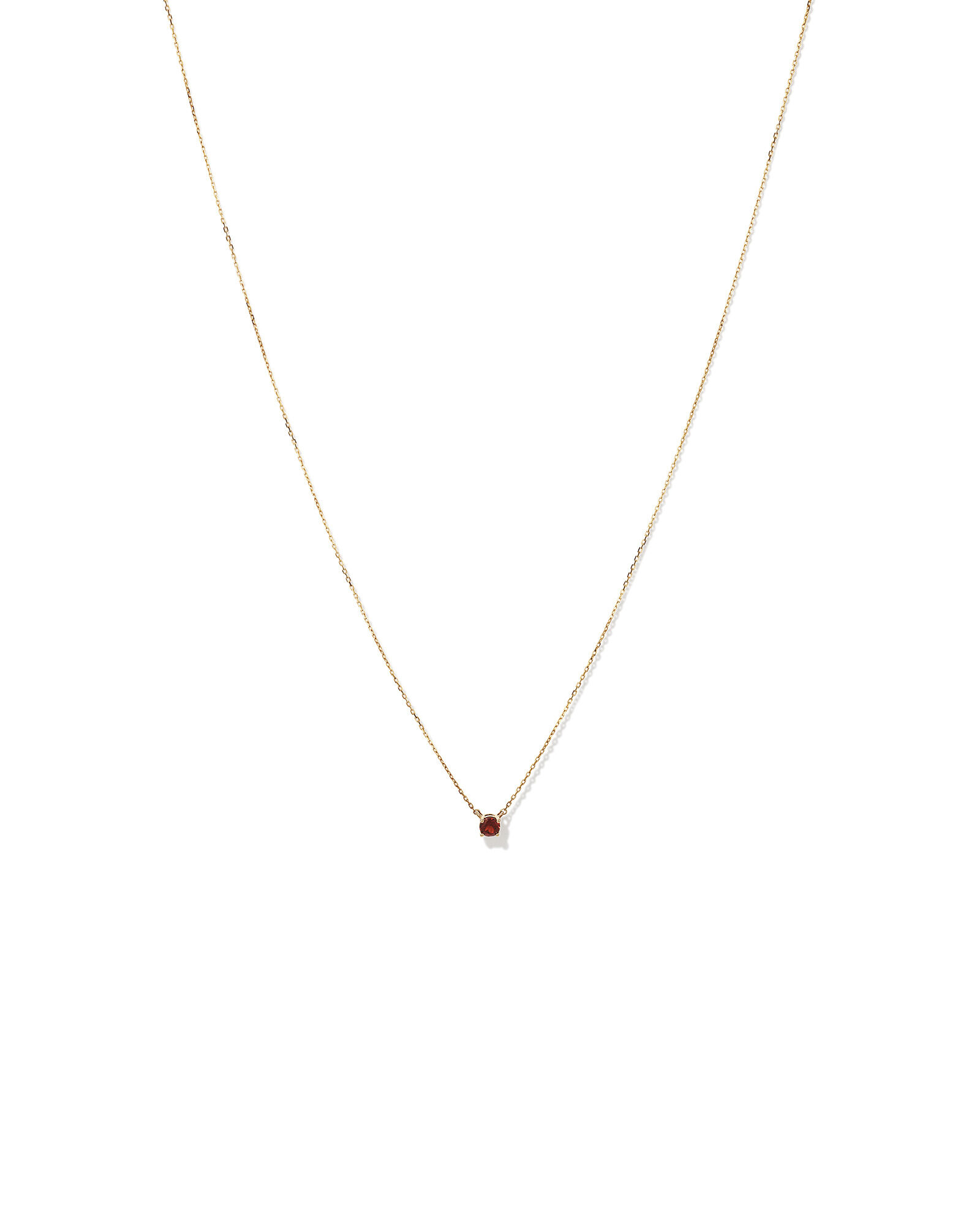 Garnet and gold necklace new arrivals